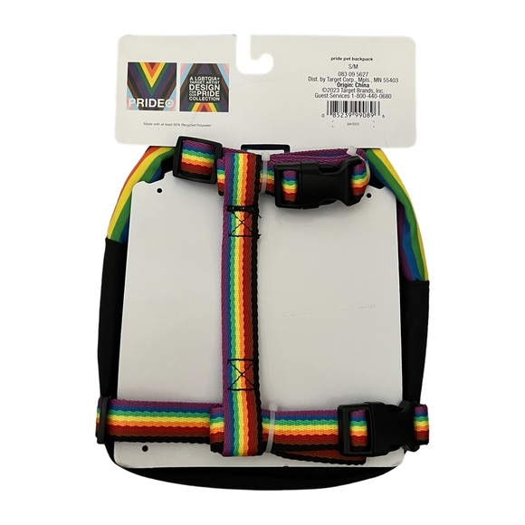Target Pride Backpack Dog Harness S/M NWT - Picture 2 of 4